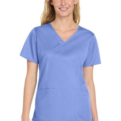 Women's WorkFlex ™ Mock Wrap Top Thumbnail