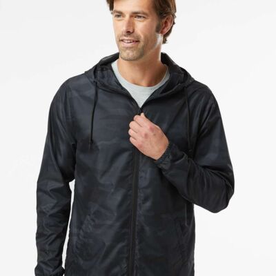 Unisex Lightweight Windbreaker Full-Zip Jacket Thumbnail