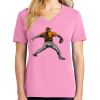Ladies Core Cotton V Neck Tee Thumbnail