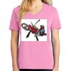 Ladies Core Cotton V Neck Tee Thumbnail