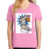 Ladies Core Cotton V Neck Tee Thumbnail