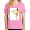 Ladies Core Cotton V Neck Tee Thumbnail