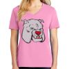 Ladies Core Cotton V Neck Tee Thumbnail