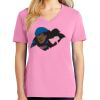Ladies Core Cotton V Neck Tee Thumbnail