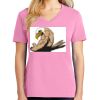 Ladies Core Cotton V Neck Tee Thumbnail