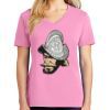 Ladies Core Cotton V Neck Tee Thumbnail