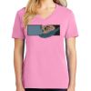 Ladies Core Cotton V Neck Tee Thumbnail