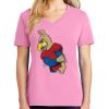 Ladies Core Cotton V Neck Tee Thumbnail