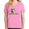 Ladies Core Cotton V Neck Tee Thumbnail
