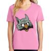 Ladies Core Cotton V Neck Tee Thumbnail