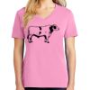 Ladies Core Cotton V Neck Tee Thumbnail