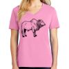 Ladies Core Cotton V Neck Tee Thumbnail