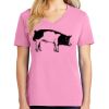 Ladies Core Cotton V Neck Tee Thumbnail