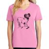 Ladies Core Cotton V Neck Tee Thumbnail