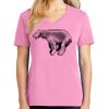 Ladies Core Cotton V Neck Tee Thumbnail