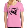Ladies Core Cotton V Neck Tee Thumbnail