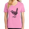 Ladies Core Cotton V Neck Tee Thumbnail