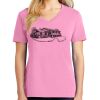 Ladies Core Cotton V Neck Tee Thumbnail
