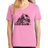 Ladies Core Cotton V Neck Tee Thumbnail