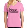 Ladies Core Cotton V Neck Tee Thumbnail