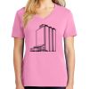 Ladies Core Cotton V Neck Tee Thumbnail
