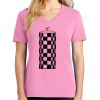 Ladies Core Cotton V Neck Tee Thumbnail