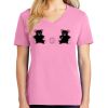 Ladies Core Cotton V Neck Tee Thumbnail