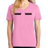 Ladies Core Cotton V Neck Tee Thumbnail