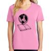 Ladies Core Cotton V Neck Tee Thumbnail