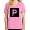 Ladies Core Cotton V Neck Tee Thumbnail