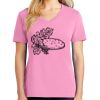 Ladies Core Cotton V Neck Tee Thumbnail