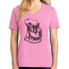 Ladies Core Cotton V Neck Tee Thumbnail