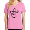 Ladies Core Cotton V Neck Tee Thumbnail