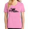 Ladies Core Cotton V Neck Tee Thumbnail