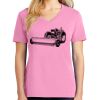 Ladies Core Cotton V Neck Tee Thumbnail