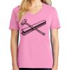 Ladies Core Cotton V Neck Tee Thumbnail
