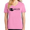 Ladies Core Cotton V Neck Tee Thumbnail