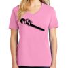 Ladies Core Cotton V Neck Tee Thumbnail