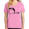 Ladies Core Cotton V Neck Tee Thumbnail