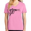 Ladies Core Cotton V Neck Tee Thumbnail