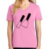 Ladies Core Cotton V Neck Tee Thumbnail