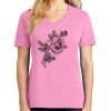 Ladies Core Cotton V Neck Tee Thumbnail
