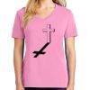 Ladies Core Cotton V Neck Tee Thumbnail