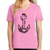Ladies Core Cotton V Neck Tee Thumbnail