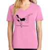 Ladies Core Cotton V Neck Tee Thumbnail