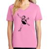 Ladies Core Cotton V Neck Tee Thumbnail