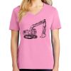 Ladies Core Cotton V Neck Tee Thumbnail