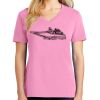Ladies Core Cotton V Neck Tee Thumbnail