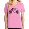 Ladies Core Cotton V Neck Tee Thumbnail