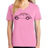 Ladies Core Cotton V Neck Tee Thumbnail